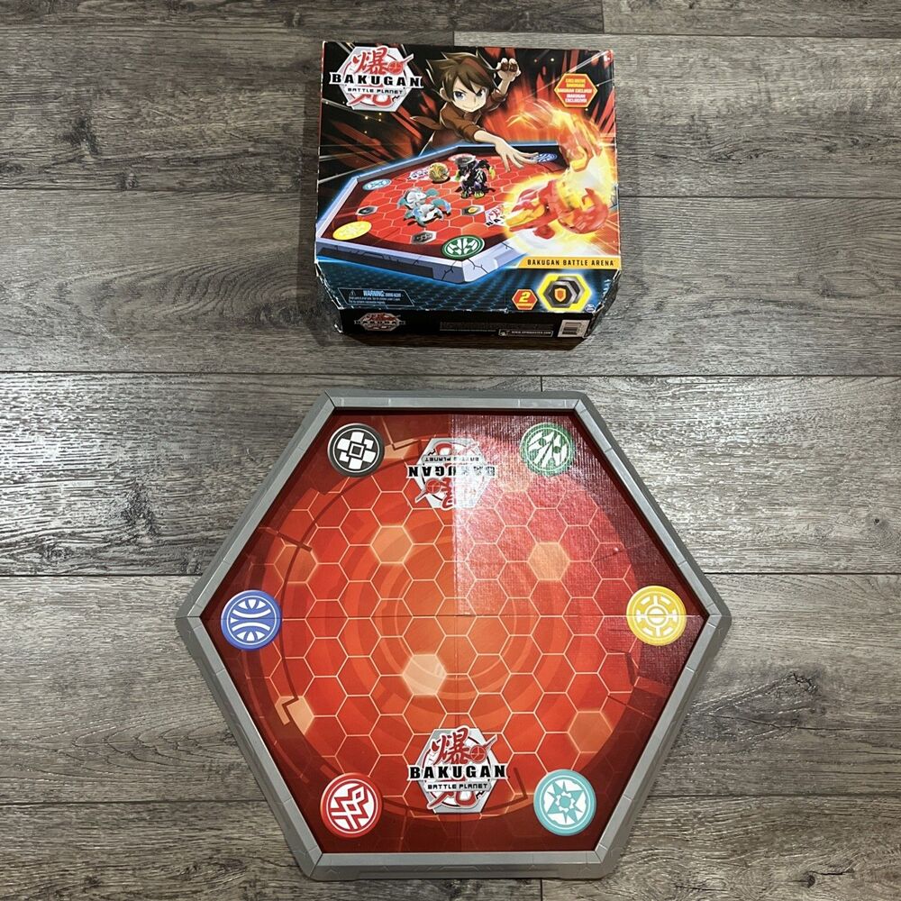 Bakugan Battle Planet Battle Arena Stadium Playset w Original Box Spin Master